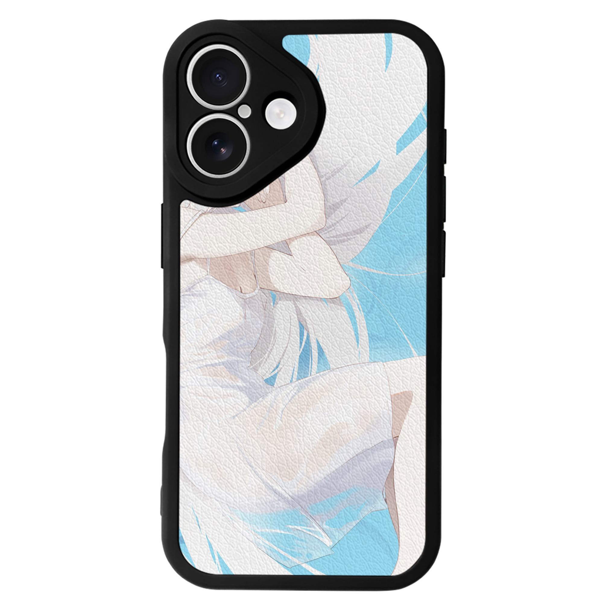 （画像用） 葬送のフリーレン Frieren 【iPhone 16シリーズ対応】シリコンスマホケース（レザー調） 材質：シリコン